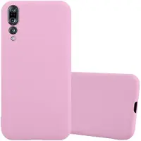 Cadorabo TPU Candy Cover (Huawei P20 Pro), Smartphonehoes, Roze