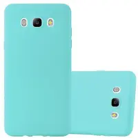 Cadorabo TPU Candy Cover (Galaxy J5 (2016)), Smartphonehoes, Blauw