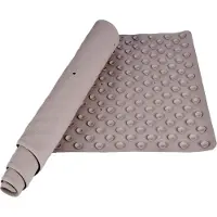 Discountershop Grijze Antislip Badmat | Veiligheid en Stijl in de Badkamer | Wasbaar en Duurzaam
