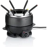 kela Fondueset Simplon Elektrisch voor 6 Personen Zwart