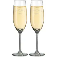 Yoursurprise Champagneglas graveren - 2 stuks