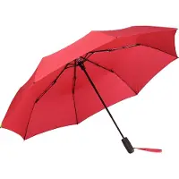 FARE Skylight 5749 grote opvouwbare paraplu rood windbestendig windvast stormparaplu stormbestendig stormvast extra sterk met licht flexibel frame