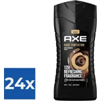 Axe Shower Gel 250ml dark temptation - Voordeelverpakking 24 stuks