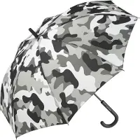 FARE Camouflage 1118 windproof stokparaplu grijs windbestendig windvast stormparaplu stormbestendig stormvast extra sterk met licht flexibel frame