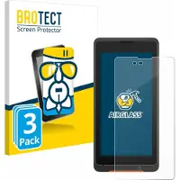 BROTECT Screenprotector 3 Stuks voor Sunmi P2 Lite SE Beschermglas transparant
