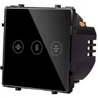 Perfect Switches MODULE | TOUCH | ZWART | ROLLUIK | WIFI | SCHAKELAAR