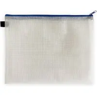 Acropaq Document bag - 5 pieces, With zipper closure, 27 x 36 cm, Waterproof - File bags - Blue - ACROPAQ