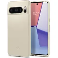 Spigen Thin Fit Backcover voor de Google Pixel 8 Pro - Mute Beige