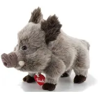 Trudi Knuffel Zwijn Grijs 35 Cm