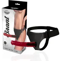 Harness attraction | Brant 19 X 4cm | Strap On Harness with Dildo | Sex Toys | BDSM | Fetish | Bondage | Dildo