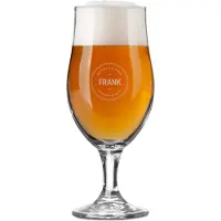 Yoursurprise Bierglas op voet graveren