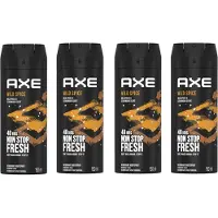 Axe Deo Spray - Wild Spice - 4 x 150 ml