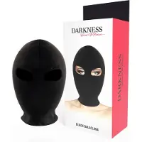 Darkness BONDAGE | Submission Mask Black | Extreme BDSM | Fetish Mask | BDSM Mask | Bondage Accessories | Black Mask