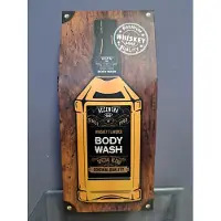Accentra mannen geschenk body wash - whiskey- special blend -vegan - leuk geschenk - origineel pakje -vader dag - kerst - verjaardag