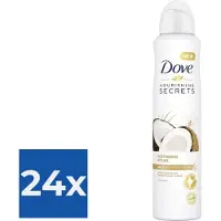 Dove Deodorant Deospray Coconut & Jasmine Flower 250 ml - Voordeelverpakking 24 stuks