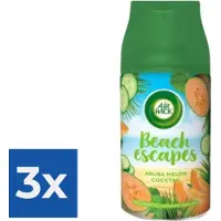 Air Wick Airwick Freshmatic Max navulling Beach Escapes Melon 250 ml - Voordeelverpakking 3 stuks