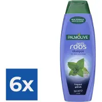 Palmolive Anti Roos Shampoo met Wilde Munt-Extract 350 ml - Voordeelverpakking 6 stuks