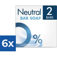 Neutral BAR SOAP 2X100G - Voordeelverpakking 6 stuks