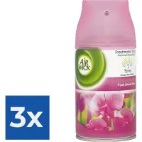 Air Wick Airwick Freshmatic Max Navulling  Pink Sweet Pea - Voordeelverpakking 3 stuks