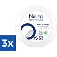 Neutral Parfumvrij Body Cream 250 ml - Voordeelverpakking 3 stuks