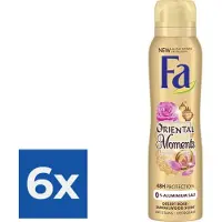 Fa Oriental Moments Deodorant Spray 150ml - Voordeelverpakking 6 stuks