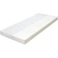 vidaXL Matras, 120 x 200 cm, 7 zones, Polyurethanschuim, 10 cm, hardheid H2/H3
