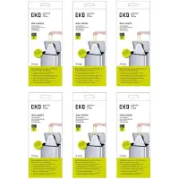 EKO - Afvalzakken 40-60 liter (F) (6x12 stuks) - - wit - Afvalzak