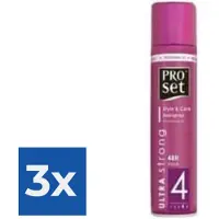Proset Haarlak Ultra Strong 250 ml - Voordeelverpakking 3 stuks