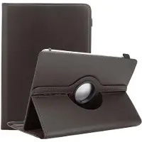 Cadorabo Tablet hoes Universeel 360 (10" Tabletten), Tablethoes, Bruin