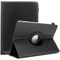 Cadorabo Tablethoes Universele 360 voor Dragon Touch X10 2015 (10,6 inch) (Dragon Touch X10), Tablethoes, Zwart