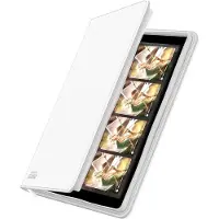 Ultimate Guard Zipfolio 320 16-Pocket Xenoskin - White