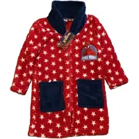 Marvel Spiderman badjas - fleece - kamerjas - ochtendjas - duster - rood - 8 jaar - maat 128