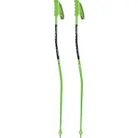 Komperdell - Skistokken - Nationalteam Super-G Alu 18Mm voor Unisex van Aluminium - Maat 125 cm - Groen