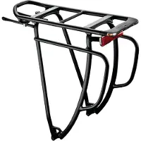 Tubus Racktime Shine Evo Tour Systeem Bagagedrager 26/28, black