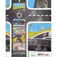 Bpost - 5 zegels tarief BE2 - Fluorescerende zegels in het donker - Go for Zero