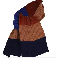 Sarlini - Kids- Jongens - Knit - Sjaal - Kobalt - Blauw - 2/4 jaar