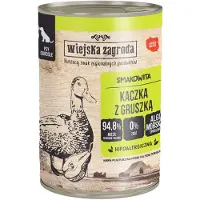 Wiejska zagroda 12x400g Wiejska Zagroda Dog Eend met Peer Hondenvoer Nat