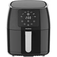 Klausberg Koekenpan / Frituurpan 1400W 4,5L KLAUSBERG KB-7551, Friteuse, Zwart