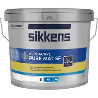 Sikkens Alphacryl Pure Mat SF - Op Kleur Gemengd - 5L - Muurverf