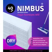Nimbus 8x Magic Vloerdoekjes Navulling 40 Stuks