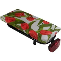 Hooodie Bagagedragerkussen Hooodie Cushie Tulips Red