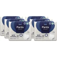 Abena Pants Premium M3 - 90x Absorberend Broekje, te Dragen als Gewoon Ondergoed - Voor het Verlies van de Hele Blaasinhoud en (Dunne) Ontlasting - Heupomvang 80-110 cm - Absorptie 2400 ml