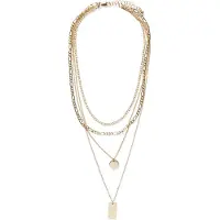 Pieces Ketting 'PCOKIA' goud