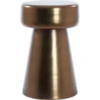 Light & Living Bijzettafel Ø29x47 cm DAKWA glanzend bruin brons (Brons, 29x29x47 diameter: 29cm)