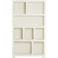 Light & Living Kast 110x35x190 cm NAHUA crème (Beige, 110x190x35cm)