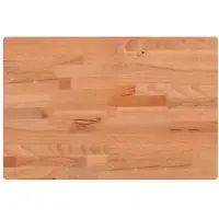 vidaXL Tafelblad rechthoekig 60x40x4 cm massief beukenhout