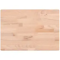 vidaXL Snijplank 50x35x4 cm massief beukenhout