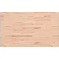 vidaXL Tafelblad rechthoekig 100x60x4 cm massief beukenhout