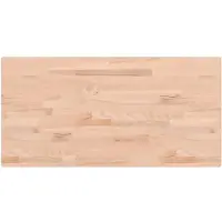 vidaXL Tafelblad rechthoekig 100x50x4 cm massief beukenhout