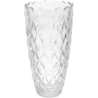 Gerimport Bloemenvaas - helder glas - D15 x 30 cm - Vazen